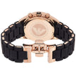 Emporio Armani Sportivo Women's Watch Black Strap And Rose Gold Case + Travel Case