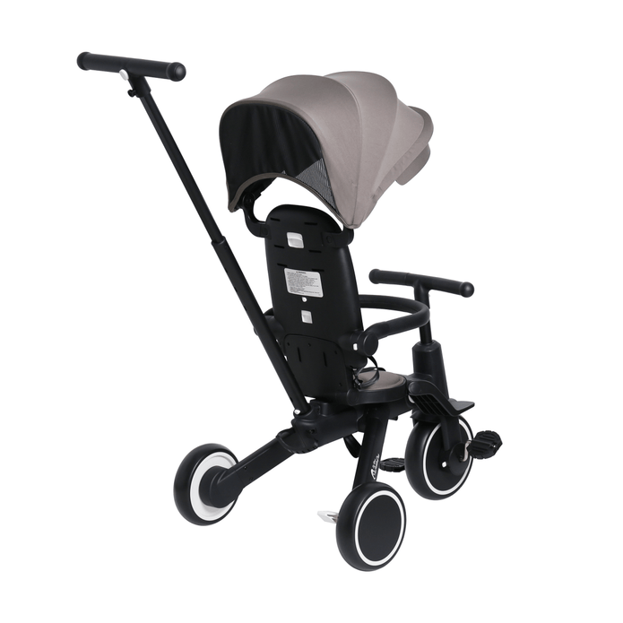 Xplor 6 in 1 Foldable Trike - Grey Olive (10m-5y)