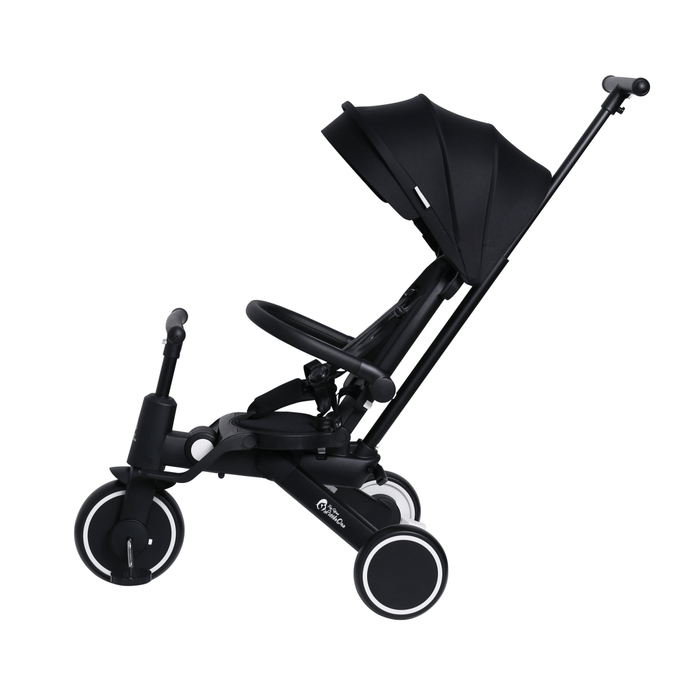 Xplor 6 in 1 Foldable Trike - Jet Black (10m-5y)