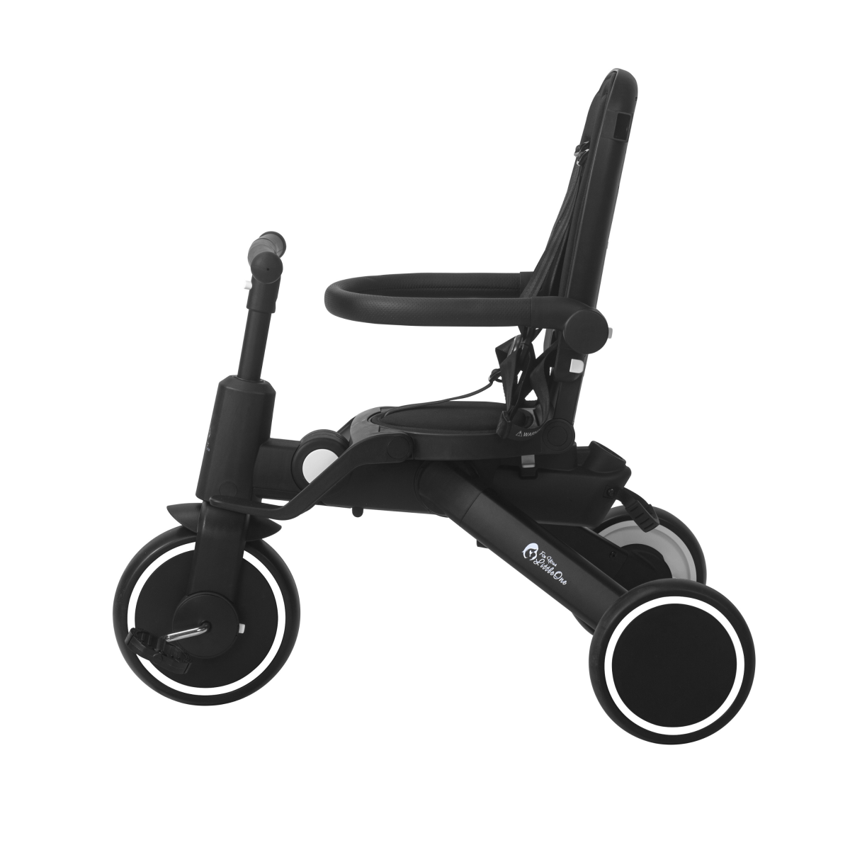 Xplor 6 in 1 Foldable Trike - Jet Black (10m-5y)