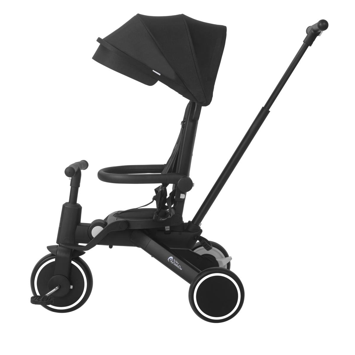 Xplor 6 in 1 Foldable Trike - Jet Black (10m-5y)