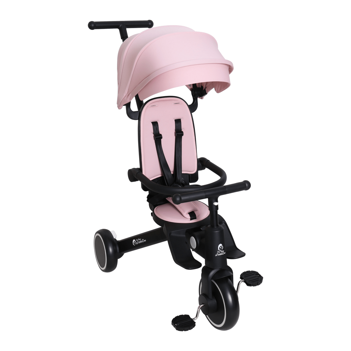 Xplor 6 in 1 Foldable Trike - Pastel Pink (10m-5y)