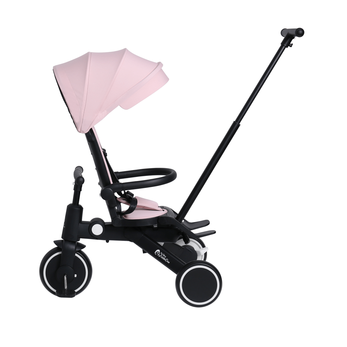 Xplor 6 in 1 Foldable Trike - Pastel Pink (10m-5y)