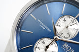 Hugo Boss Men's Watch Chronograph Blue Jet Leather