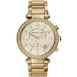 Michael Kors Women’s Watch Stainless Steel Gold Strap With Gold Dial