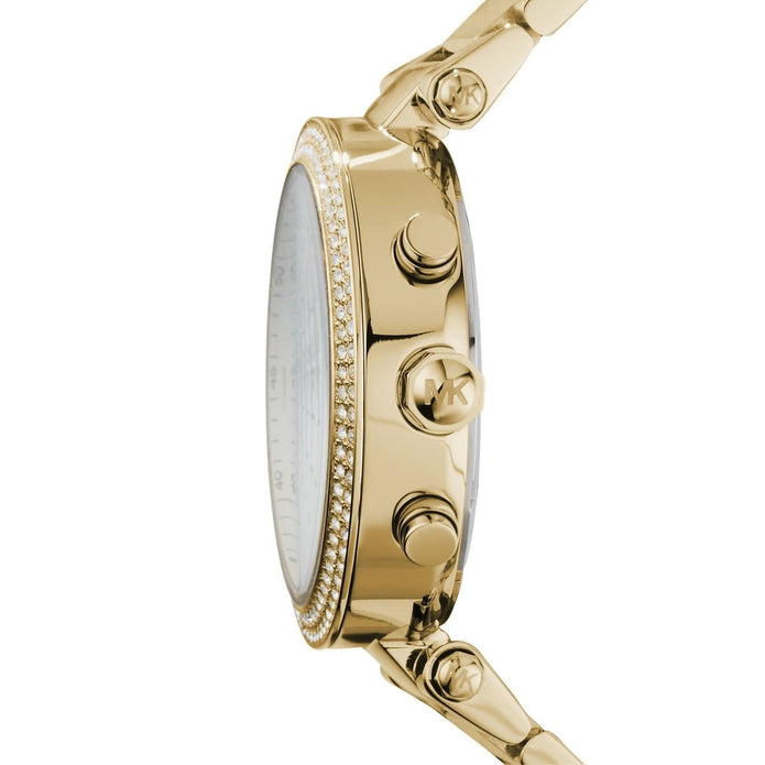 Michael Kors Women’s Watch Stainless Steel Gold Strap With Gold Dial