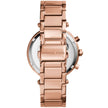 Michael Kors Women’s Watch Stainless Steel Rose Gold Strap With Mother Of Pearl Dial
