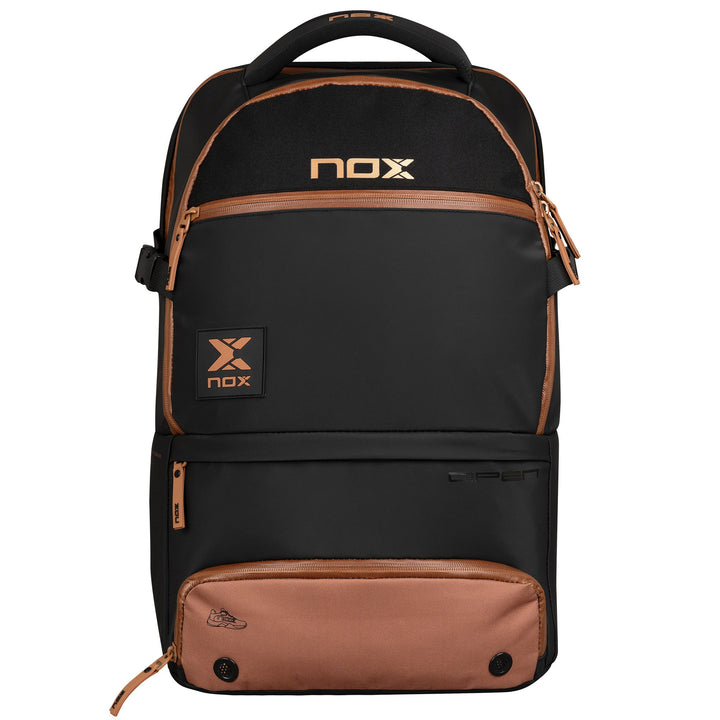 Padel Bag Nox Open Series Backpack Black & Brown