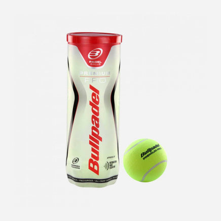 Bullpadel Premium Pro Padel Balls - Set of 3