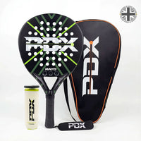 Padel Racket PDX Rayo Beginner + Cover and Set of 3 Balls
