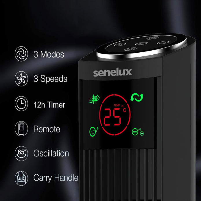 Senelux Oscillating Tower Fan 36