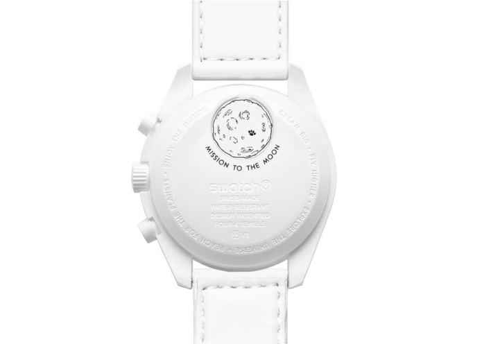 Swatch x Omega Bioceramic Moonswatch Mission to The Moonphase + Watch Display Box