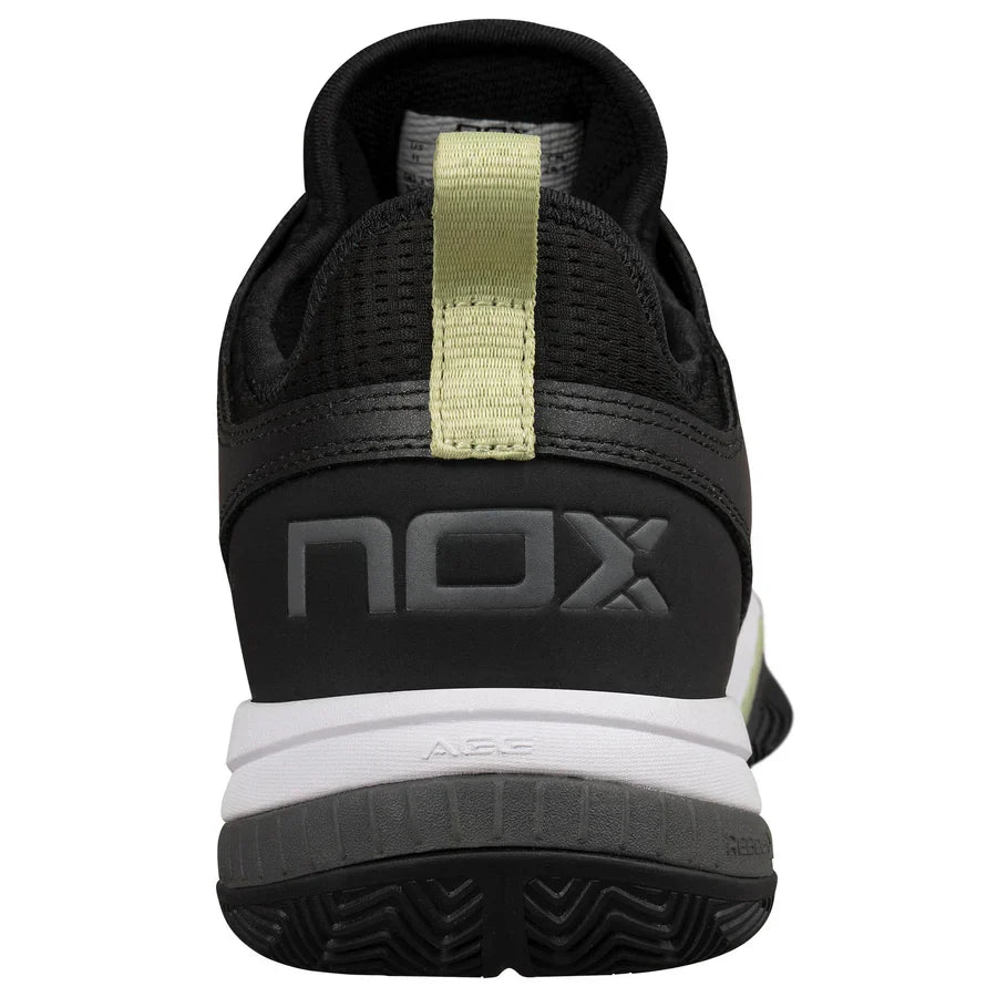 Padel Shoes Nox NERBO Black/Soft Lime
